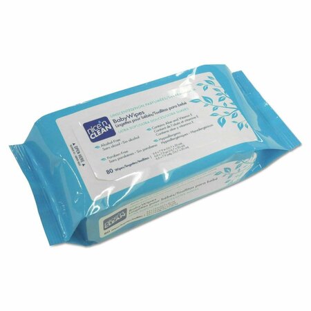 HOMESTEAD Nice N Clean Baby Wipes, White HO2495574